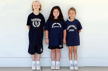 Boys and Girls 2nd - 5th Grade Sports Uniform