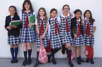 Girls k-4th Grade Uniform Friday