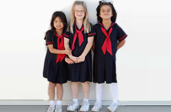 Girls K - 5th Grade Uniform Monday - Thursday