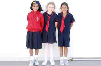 Girls K - 5th Grade Uniform Monday - Thursday